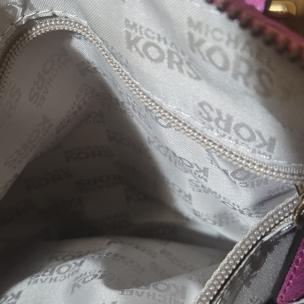 MICHAEL Michael Kors Pink Satchel Bag - Picture 12 of 13